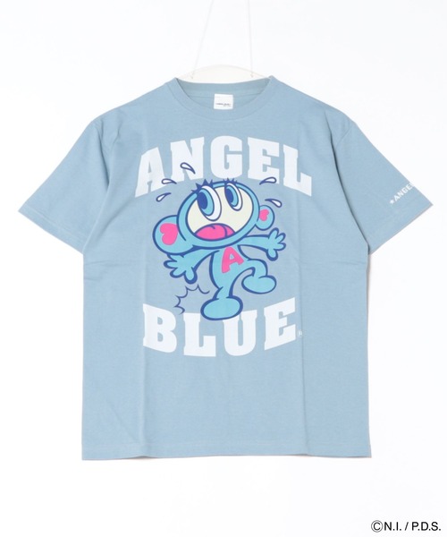 ANGEL BLUE（エンジェルブルー） tシャツ Tシャツ びっくり レディース