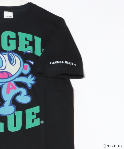 ANGEL BLUE（エンジェルブルー） tシャツ Tシャツ びっくり レディース
