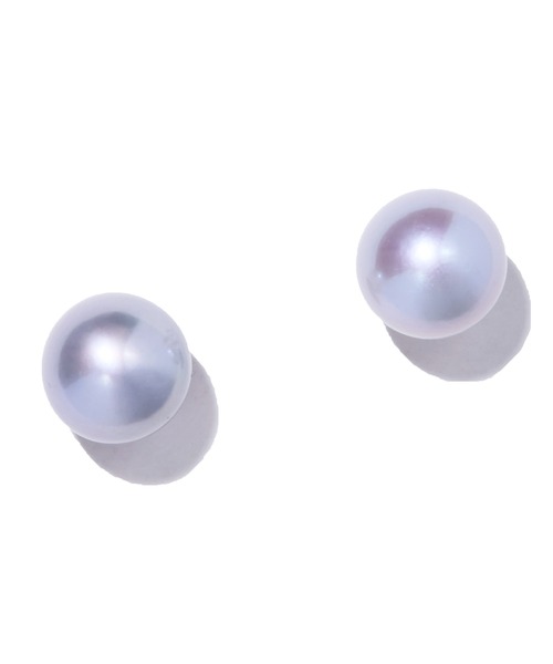 ピアス 「les bon bon」aurora pearl stud pierce/オーロラ パール スタッド ピアス BOB850 レディースの画像