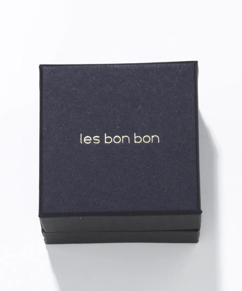 ピアス 「les bon bon」aurora pearl stud pierce/オーロラ パール スタッド ピアス BOB850 レディースの画像