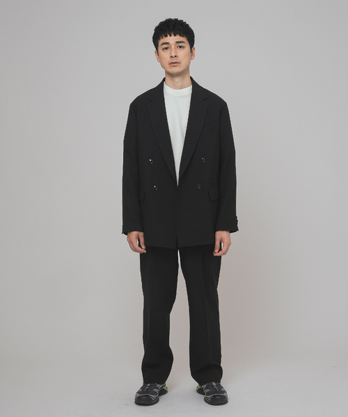 EDIFICE」 テーラードジャケット LARGE ブラック メンズ