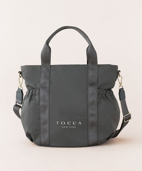 TOCCA★トッカ　2WAY 限定品　ナイロン　ハンド　ショルダーバッグ TOCCA☆トッカ 2WAY 限定品 ナイロン ハンド ショルダーバッグ 中古