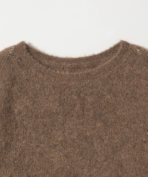 conte ニット セーター 「conte」シャギー クルーネックニット