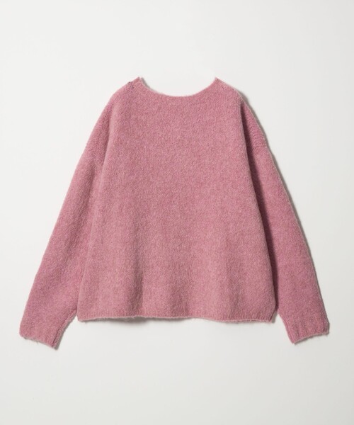 conte ニット セーター 「conte」シャギー クルーネックニット