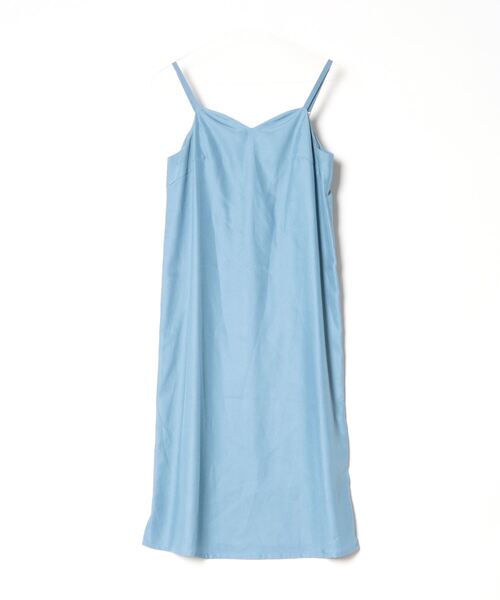 「kaene」 7分袖ワンピース FREE サックスブルー レディース_画像3