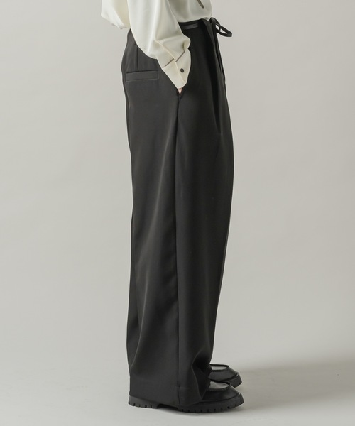 Casper John（キャスパージョン） スラックス Belted HAKAMA slacks