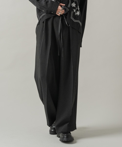 Casper John（キャスパージョン） スラックス Belted HAKAMA slacks 