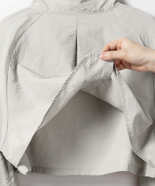 「me+em select」 トレンチコート FREE グレイッシュベージュ レディース_画像5