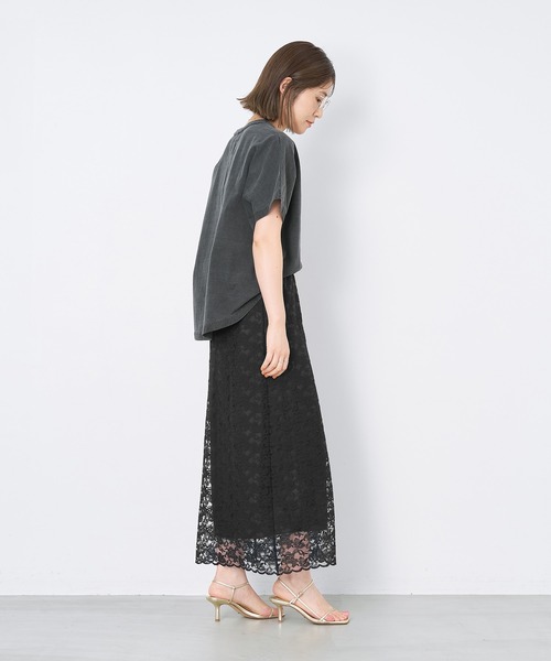 「MICA&DEAL」 半袖Tシャツ FREE チャコールグレー レディース_画像5