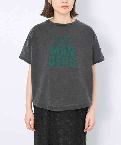 「MICA&DEAL」 半袖Tシャツ FREE チャコールグレー レディース_画像6