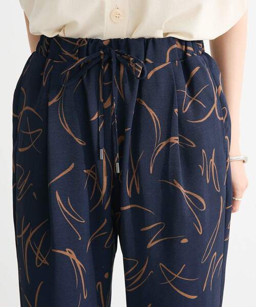 「Green Parks」 「chocol raffine robe」イージーパンツ FREE パープル レディース_画像6