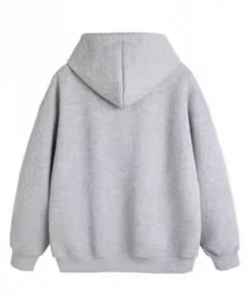 「CREARE -LINO-」 ジップアップパーカー L グレー メンズ_画像4