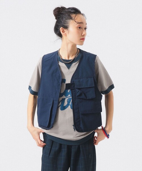 BEAMS BOY（ビームス ボーイ） ベスト ジレ 「7/24再値下げ」US NAVY