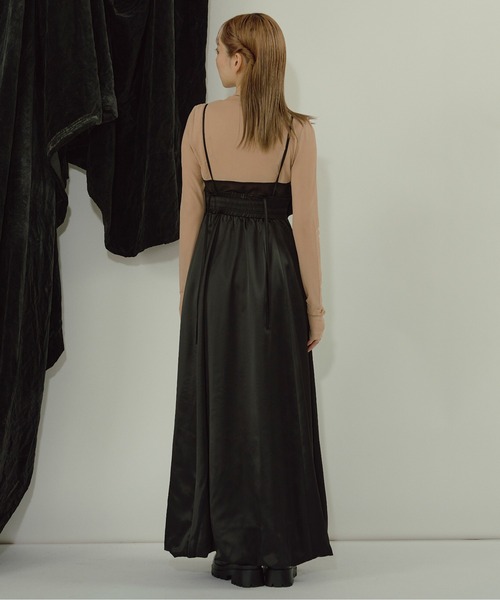 「Ezick」 フレアスカート FREE ブラック レディース_画像3