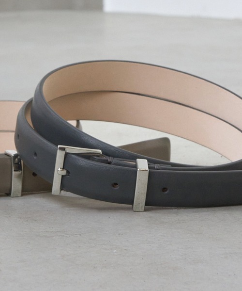 MANUELA（マヌエラ） ベルト 「MANUELA」LEATHER BELT 20mm 102254
