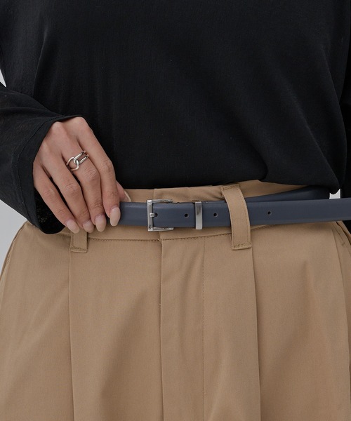 MANUELA（マヌエラ） ベルト 「MANUELA」LEATHER BELT 20mm 102254
