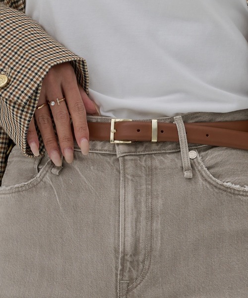 MANUELA（マヌエラ） ベルト 「MANUELA」LEATHER BELT 20mm 102254