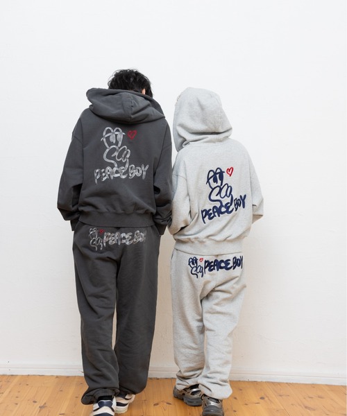 kaoyorinakami パンツ peace boy sweat pants / ピースボーイ