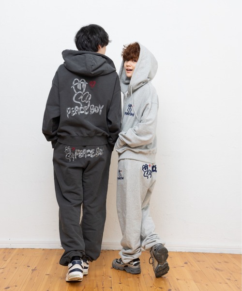 kaoyorinakami パンツ peace boy sweat pants / ピースボーイ