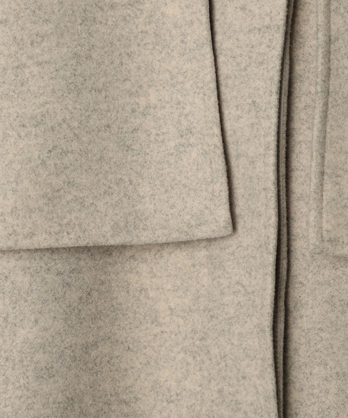 「NOAHL」 ステンカラーコート FREE ブラック レディース_画像2