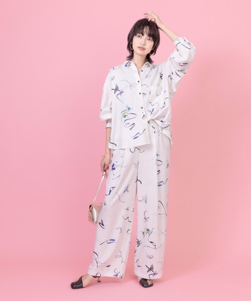 「Eimee Law」 長袖シャツ FREE グレー レディース_画像2