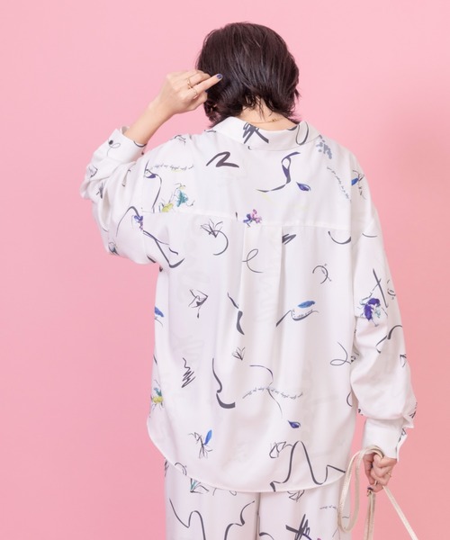 「Eimee Law」 長袖シャツ FREE グレー レディース_画像6
