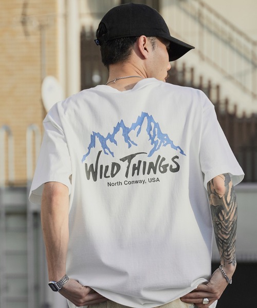 WILD THINGS（ワイルドシングス） tシャツ WILD MOUNTAIN S/S TEE