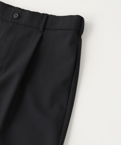 スラックス ATON（エイトン）WOOL TROPICAL LOOSE FIT PANTS メンズ レディースの画像