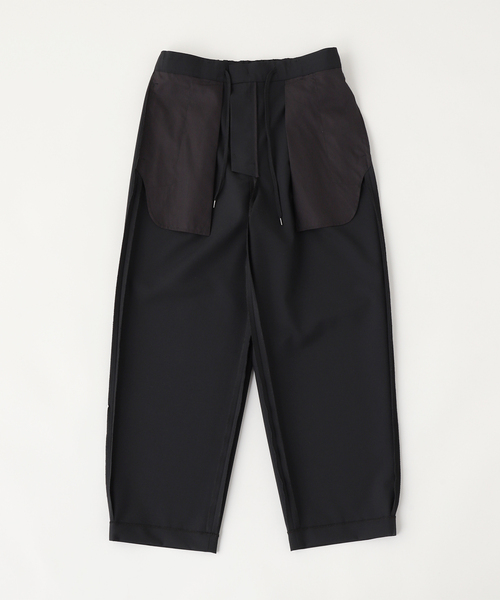 ATON（エイトン） スラックス WOOL TROPICAL LOOSE FIT PANTS メンズ