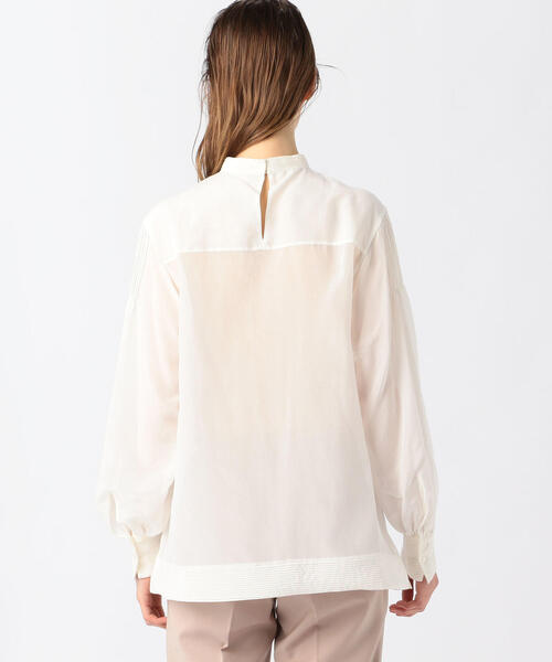 「TOMORROWLAND」 長袖チュニック 36 ベージュ レディース_画像3