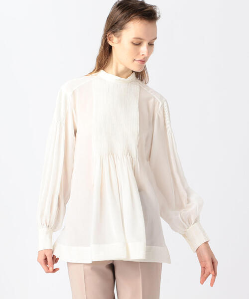 「TOMORROWLAND」 長袖チュニック 36 ベージュ レディース_画像7