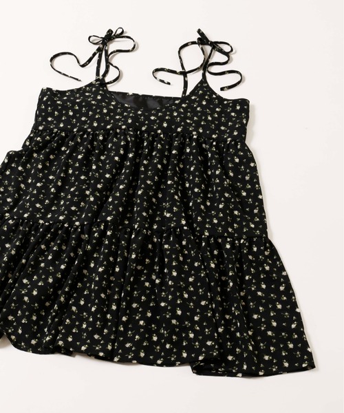 「WC」 キャミソールワンピース FREE ブラウン レディース_画像7