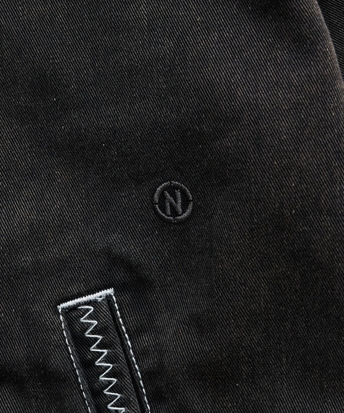 「FREAK'S STORE」 「nautica jeansco.」ブルゾン フリ- ブラック レディースの画像