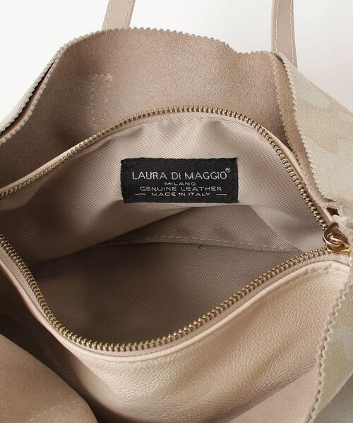 「LAURA DI MAGGIO」 カモフラージュハンドバッグ - グリーン レディース_画像4