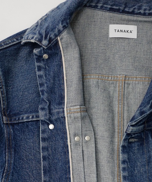 デニムジャケット gジャン 「TANAKA/タナカ」THE JEAN JACKET メンズの画像