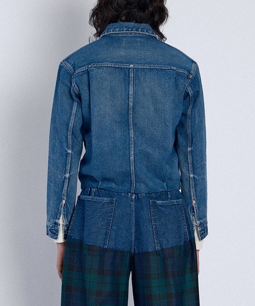 デニムジャケット gジャン 「TANAKA/タナカ」THE JEAN JACKET メンズの画像