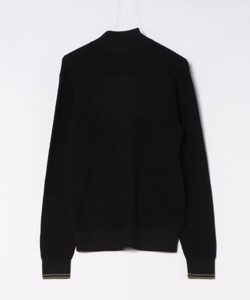「FRED PERRY」 長袖ニット S ベージュ メンズの画像