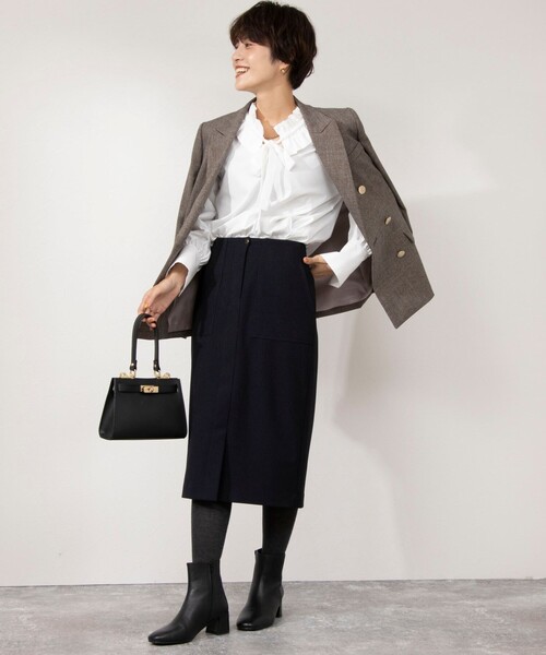 「NOLLEY'S Sophi」 タイトスカート 36 ブラック レディース_画像2