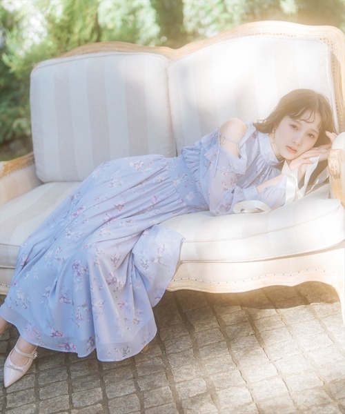 ウィルセレクション フラワーカットワークスリーブニットWILLSELECTION WILLSELECTION（ウィルセレクション）の「フラワーカットワーク