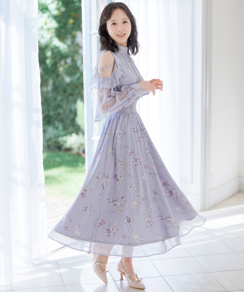 ルネ♡フラワープリントワンピース WILLSELECTION（ウィルセレクション） ワンピース フラワープリント