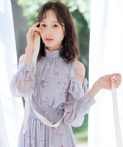 ウィルセレクション フラワーカットワークスリーブニットWILLSELECTION WILLSELECTION（ウィルセレクション）の「フラワーカットワーク