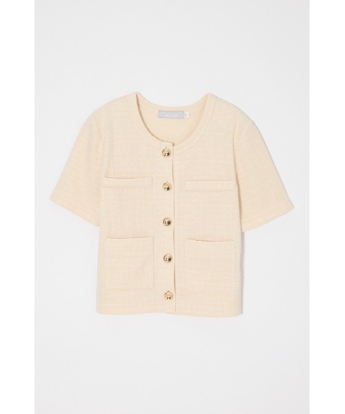 MOUSSY（マウジー） カーディガン TWEEDY カーディガン レディース