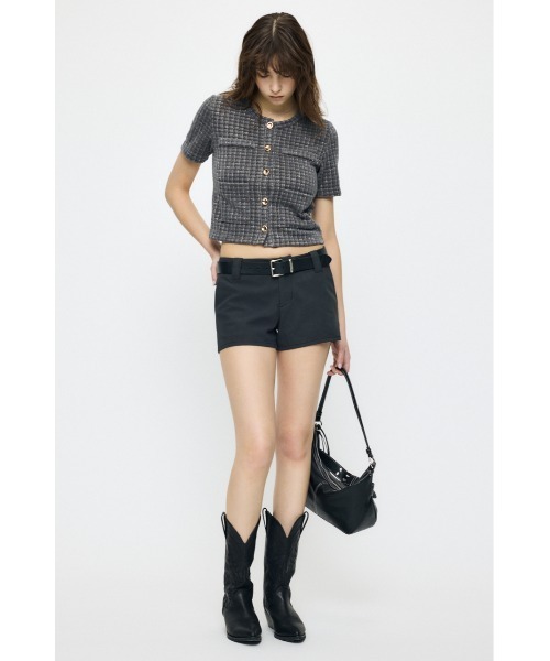 MOUSSY（マウジー） カーディガン TWEEDY カーディガン レディース