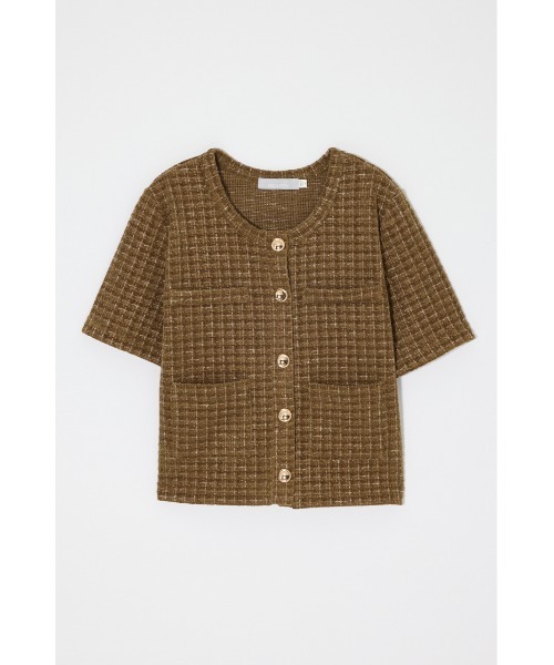 MOUSSY（マウジー） カーディガン TWEEDY カーディガン レディース