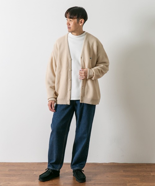 「PENNEYS」 ニットカーディガン MEDIUM ブラウン メンズ_画像2