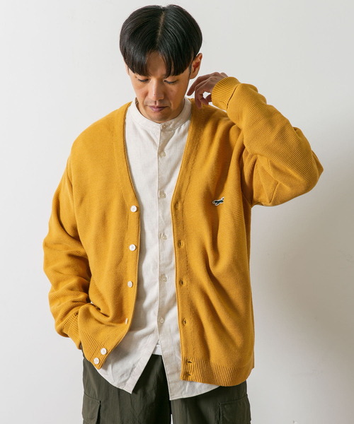「PENNEYS」 ニットカーディガン MEDIUM ブラウン メンズ_画像6