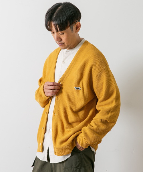 「PENNEYS」 ニットカーディガン MEDIUM ブラウン メンズ_画像7