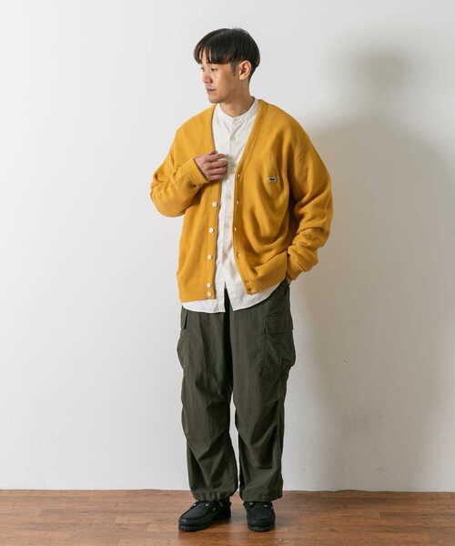 「PENNEYS」 ニットカーディガン MEDIUM ブラウン メンズ_画像8