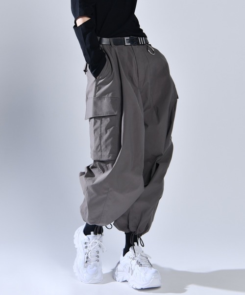 「ADRER」 カーゴパンツ SMALL グリーン メンズ_画像4