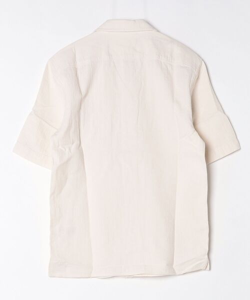 シャツ BANANA REPUBLIC FACTORY STORE　　スタンダードフィット ダブルウィーブ リゾートシャツ メンズの画像
